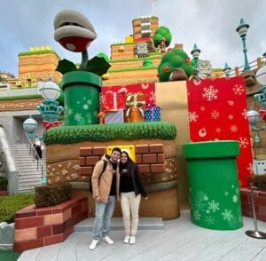 Olhem como estava vazio!